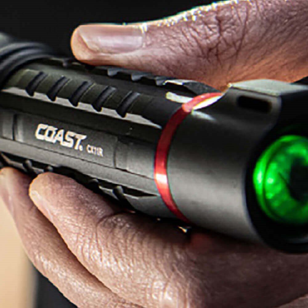 Coast XP9R 1000 Lumen Dual Power Rechargeable LED Flashlight - Model 30331